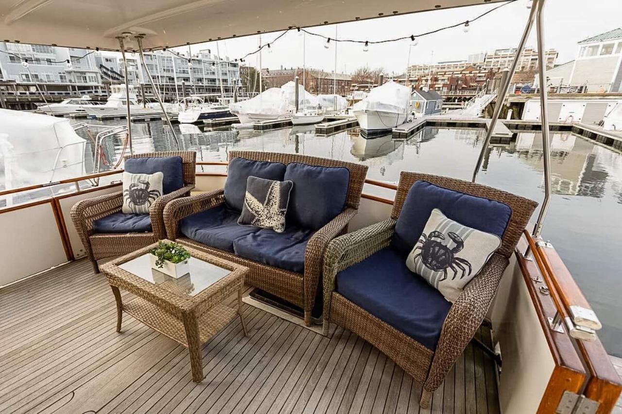 2Br Spacious & Comfy 43' Yacht - Heat & Ac - On The Freedom Trail - Best Nights Sleep Boston Buitenkant foto